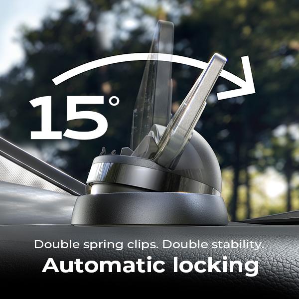 360° Rotatable Adhesive Dashboard Phone Holder