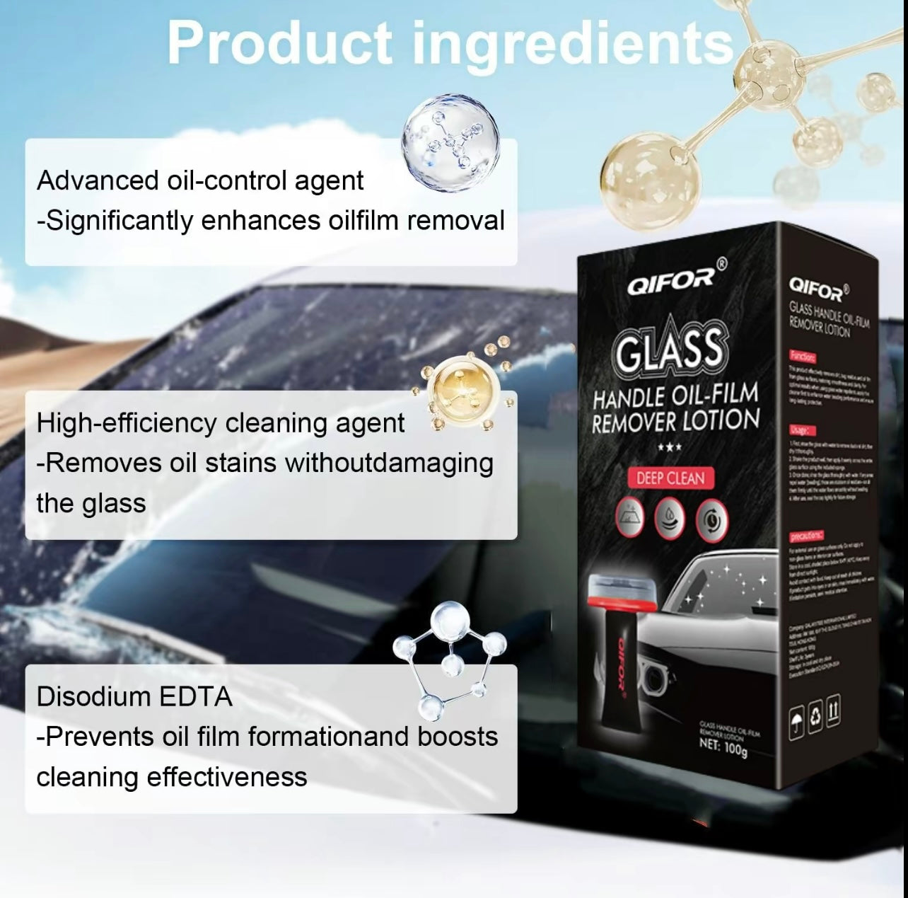 Automotive Handheld Oil Film Cream