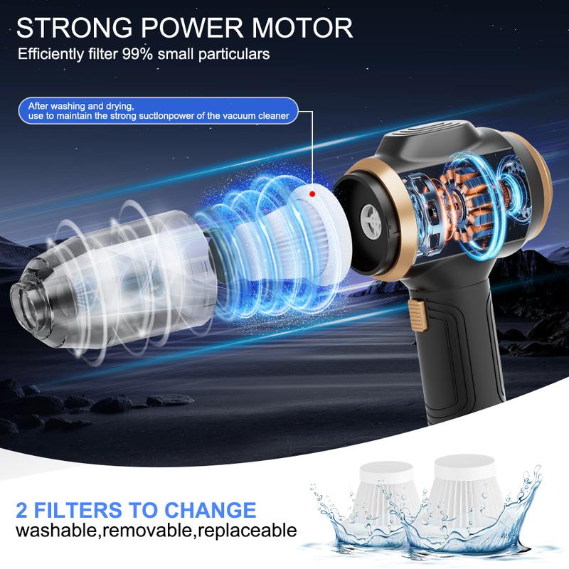 Handheld Wireless Vacuum Cleaner