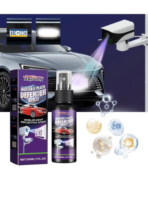 License Plate Reflective Spray
