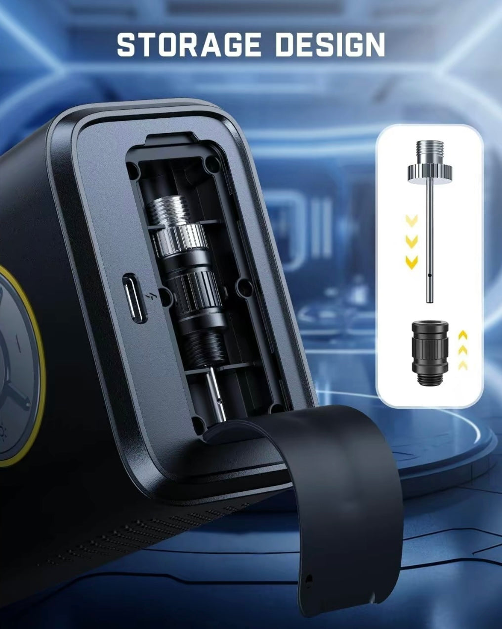 Portable Tire Inflator 150PSI High-Pressure