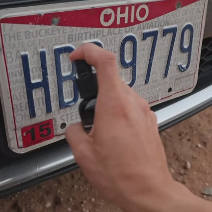 License Plate Reflective Spray